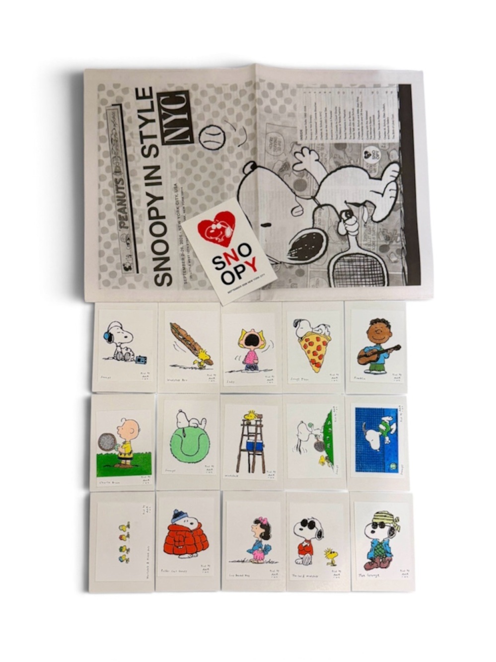Snoopy in Style x Ana Inciardi Prints Full Set of AlI 15